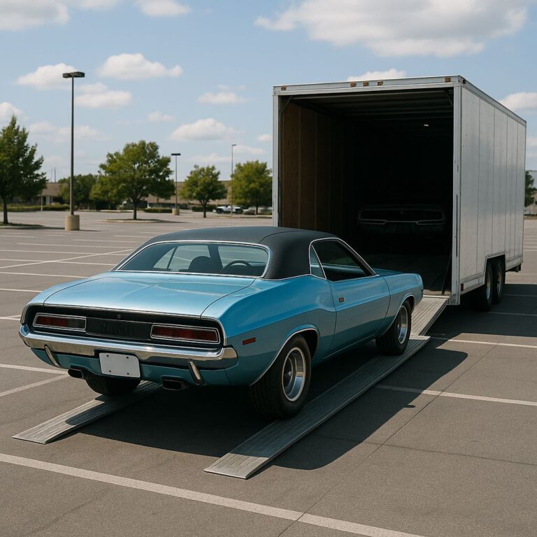 Classic Car transport by FCT