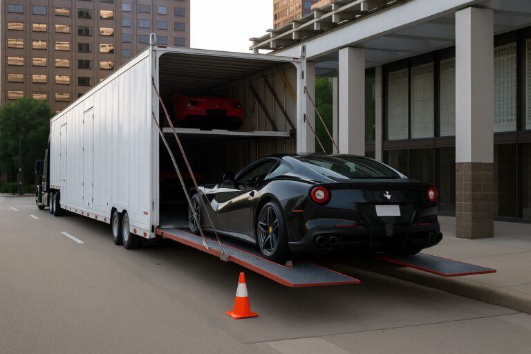 FCT Specialty Dealership Services - Enclosed Transport