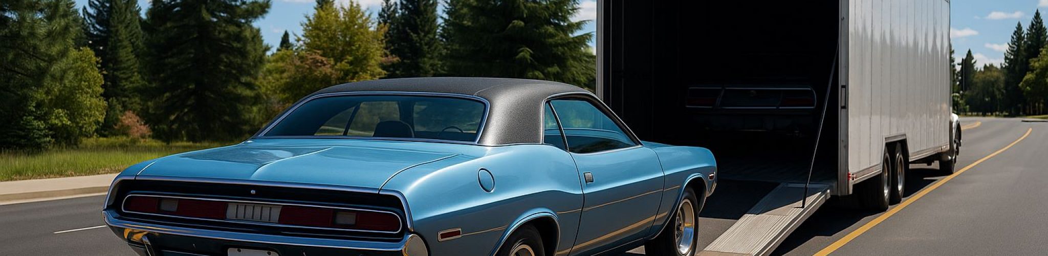 Classic Car transport by FCT